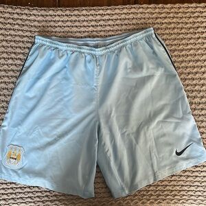Manchester City soccer shorts